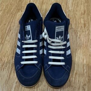 Adidas Super Skate Limited Edition Denim Sneakers 13